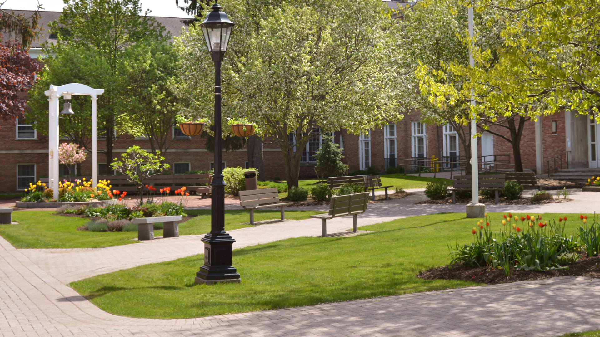 Cazenovia campus main quad
