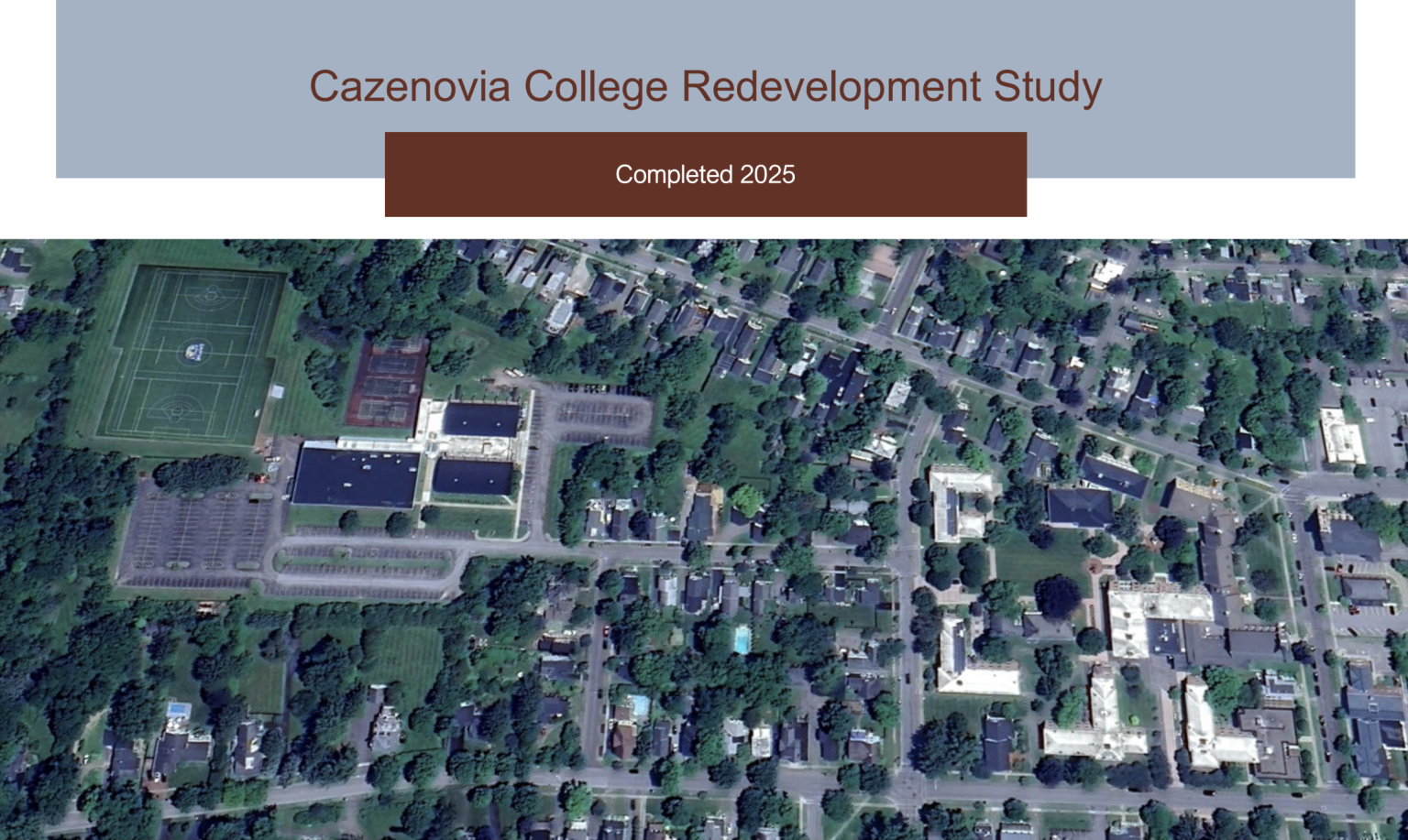 MRB Group Campus Reuse Feasibility Study report cover